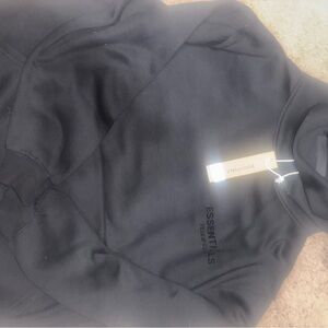 Essentials Black Hoodie size small